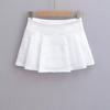 Falda Deportiva de Cintura Alta Estilo Americano Estilo BM Verano para Niña Tenis Antiluz Falda Plisada Yoga Palabra A Moderna