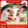 Saco de tempero para carne bovina e carneiro estufado, tempero especial para sopa de carneiro estufado comercial, saco pequeno, saco de tempero para carne estufada