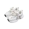 Zapatos Deportivos Casuales de Cuero para Niñas Marca Otoño al por Mayor Talla 27-37 Zapatos Deportivos para Niños Grandes Zapatos de Estudiante Papá 3756