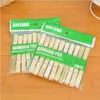 Boutique 20 um conjunto de prendedores de bambu para fraldas prendedor bom prendedor de bambu prendedor de bambu cabide prendedor