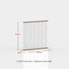 Suporte de Exibição de Acrílico com Insígnias, Porta-Objetos Transparente para Mesa, Caixa de Armazenamento Millet, Porta-Pingentes