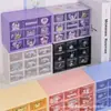 Caixa de Armazenamento de Nove Compartimentos Atacado Cinnamoroll Kuromi Dormitório Estudantil Gaveta de Mesa Caixa de Armazenamento para Contas