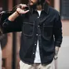 Nova Camisa Jeans Masculina de Mistura de Linho e Liocel Lavado Jeans Masculina Primavera Tendência Marca Casual Preguiçosa Masculina