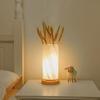 Florero Lámpara de Mesa Adornos Sala de Estar Arreglo Floral Luz Nocturna Dormitorio Mesita de Noche Cálido Ins Regalo de Cumpleaños para Niña Regulable