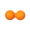 Pelota de masaje de fascia yoga fitness relajación muscular rodillo planta del pie espalda cuello pelota de membrana pelota de cacahuete pequeña pelota doble