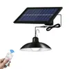 Lustre Alimentado por Energia Solar, Tipo Dividido Ultra Brilhante para Iluminação Interna e Externa, Luz para Varanda Jardim Externo, Posto de Luz Inteligente