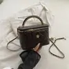 Bolso Cubo de Moda Retro Portátil para Mujer 2026 Nuevo Estilo Pequeño Fragante Cuadrícula de Diamantes Cadena Bolso de Hombro Único Bolso Cruzado Versátil