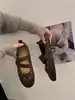 Primeiro Encontro Temporada Estilo Coreano Retro Bolinhas Lã Mary Jane Sapatos Femininos 2026 Outono Novo Estilo Temperamento Plano Baixo Boca Rasa Sapatos de Uma Sola