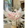 520diy Gran Ramo de Alas de Plumas Decoración Eléctrica Arte de Flores Frescas Accesorios Soñadores Otro Otro
