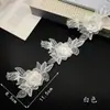 Youduo encaje de cuentas de pedido bordado tridimensional flor de organza velo vestido de novia al por mayor para comercio exterior