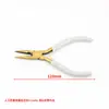Alicate de Bico Fino, Alicate de Corte Diagonal, Ferramentas para Joalheria, DIY Artesanal para Cortar Colares de Contas, Pulseiras, Tesoura Dourada, Atacado Pronto