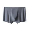 Atacado do Fabricante Roupa Íntima Masculina Seamless de Seda de Gelo, Boxer Briefs Peça Única de Cintura Média, Disponível em Várias Cores, Seamless