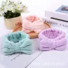 Amazon Joyería Transfronteriza Coral Coreano Polar Lavado Facial Banda para el Cabello Muñequera Lavado Facial Felpa Maquillaje Regalo Lazo
