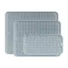 Tapete Drenante de Silicone, Porta-Copos de Silicone, Tapete para Louças, Tapete de Isolamento Térmico, Tapete Drenante Dobrável para Cozinha, Tapete para Pia, Tapete para Torneira