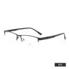 Nuevo Estilo Montura Metálica para Gafas 7743 Danyang Montura de Acero para Hombres de Negocios con Patas de Acero Plástico Ultra-Elástico para Miopía