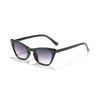 Nuevas Gafas de Sol Rain de Estilo Retro con Montura de Leopardo y Forma Pequeña Cat-Eye para Hombre y Mujer, Modernas y Versátiles