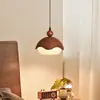 Lámpara colgante pequeña de mesita de noche YuechengMarble estética estilo Song romántica para dormitorio, sala de estar, entrada, recibidor, ambiente de estilo chino nuevo
