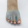Corrector Diario de Dedos del Pie, Corrector de Juanetes, Almohadilla de Silicona para Metatarsos de Cinco Dedos, Separador de Dedos Antidesgaste