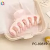 Qiyue Nuevo Pinza para el Cabello de Calabaza de Color Sólido Pinza de Tiburón Grande PC Exquisito Accesorio para el Cabello de Alta Gama para Mujeres Yiwu Al por Mayor