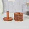 Tapete Aislante de Madera Maciza, Posavasos de Madera, Tapete para Plato de Mesa de Comedor Resistente a Altas Temperaturas, Tapete para Tazón y Plato, Salvamanteles, Vajilla de Estilo Nórdico