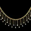 Cadena de Diamantes, Cadena de Cordón con Borlas, Ropa y Accesorios Transfronterizos para DIY, Cadena de Cintura de Diamantes de Agua, Cadena de Garra Soldada, Accesorios de Diamantes