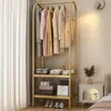 Perchero de pie para dormitorio, uso doméstico, perchero de esquina simple, estante de almacenamiento y secado de ropa para interior en esquina