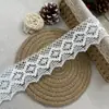 Renda 5,7CM tricô de renda de algodão acessórios para vestuário atacado ponto de venda acessórios de renda de algodão renda para vestuário