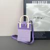 Nova Bolsa para Celular Tricô Listrado Colorido Estilo Étnico Casual Moda Casual Versátil Uso Diário Deslocamento Celular