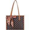 Bolsa feminina grande capacidade 2024 novo estilo coreano bolsa de ombro portátil estampada bolsa feminina moda popular bolsa tote