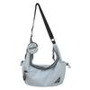 Nylon Crossbody Bag Mulheres leve Ruiying Bag Homens de grande capacidade Dumpling Bag Estudante saco de pano Commuter Shoulder Bag Estilo Esportivo