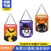 Nueva Bolsa de Dulces de Halloween Bolsa Luminosa LED Bolso para Niños Decoración de Cubo de Dulces de Halloween Accesorios Personalización
