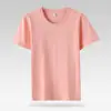 Camiseta de manga curta 180 gramas de algodão puro masculina e feminina roupas de trabalho roupas de classe roupas de grupo bordado diy camiseta publicitária geração