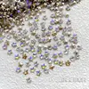 Joias para nail art diamante mini estrela de cinco pontas fundo pontiagudo strass estrela branca rosa claro shaped fundo pontiagudo strass tridimensional 114
