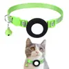 Collar personalizado para gato Amazon Airtag con cascabel, collar reflectante con huella de pata, rastreo de ubicación, regalo de Navidad
