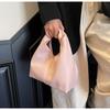 Bolso de Mano para Mujer con Sentido del Diseño de Nicho, Temperamento Maduro, para Viajar, Bolso de Mano de Sentido Avanzado Transfronterizo, Bolso de Mano con Textura Versátil