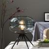 Lámparas de Arte Nuevas Nórdicas Simples Sopladas a Mano Lámparas de Vidrio Creativas Pantalla de Vidrio Transparente Lámpara de Mesa de Noche para Dormitorio