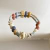 Pulsera de cerámica con cuentas de conejo color macarrón Serge diseño de nicho de verano para mujer pulsera para amigas pulsera de dopamina