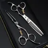 Tesoura para Cabelo Naipson Little Golden Tiger Modelo Parafuso 6.0 polegadas, Tesoura de Corte de Cabelo, Tesoura Desbastadora