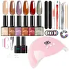 Set de Herramientas para Manicura Más Vendido Transfronterizo en Amazon, Lámpara Pulidora para Manicura, Lima de Uñas, Set de Manicura para Eliminación de Piel Muerta