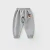 Pantalones de Bebé Otoño Niños Primavera y Otoño Abertura en la Entrepierna Pantalones Deportivos Casuales Niños y Niñas Ropa Exterior de Pantalones Largos Deportivos para Bebé