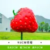 Esculturas de Frutas e Vegetais de Simulação para Exterior Fibra de Vidro Jardim Gramado Paisagem Modelos de Repolho Milho Pimenta Ornamentos Grandes
