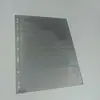 Página de Almacenamiento de Boletos de Concierto, Boletos para Reunión Deportiva, Sello de Material PP Negro Personalizado