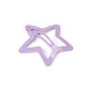 4.2CM estrella de cinco puntas horquilla rota femenina parte trasera de la cabeza flequillo frente clip lateral color clip BB Niños Clip de Estrella