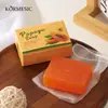 Jabón de Papaya Kormesic Full English Jabón Limpia, Refresca y Deja Fragancia, Limpia Profundamente el Cuerpo, Estilo Caliente Transfronterizo