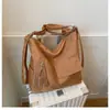 Bolsa de Ombro e Transversal Multifuncional Simples e Estilosa, Resistente ao Desgaste, Direto da Fábrica de Comércio Exterior Transfronteiriço para Mulheres