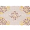Mantel individual de PV mantel individual de encaje mantel individual con estampado dorado venta directa de fábrica entrega de pequeñas cantidades mantel de encaje y dorado posavasos alfombrilla de mesa alfombrilla de mesa