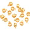 Cor preservando método antigo tee de ouro frisado acessórios pulseira de cobre diy artesanal pulseira colar frisado material pingente fivela