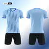 Uniformes de Futebol para Adultos, Uniformes de Treinamento para Competição em Equipe, Jogos de Futebol de Vila, Camisas de Manga Curta Esportivas para Alunos do Ensino Fundamental