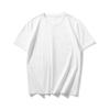 National Tide 200gCVC Verão Branco Algodão Chinese Tide Camiseta Masculina Manga Curta Camiseta Masculina e Feminina Manga Curta Base Camisa