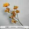 Boda Flores Artificiales Naranja Flores de Seda Boda Naranja Material de Flores Fondo de Pared Mesa Guía de Camino Arte Floral Decorativo
